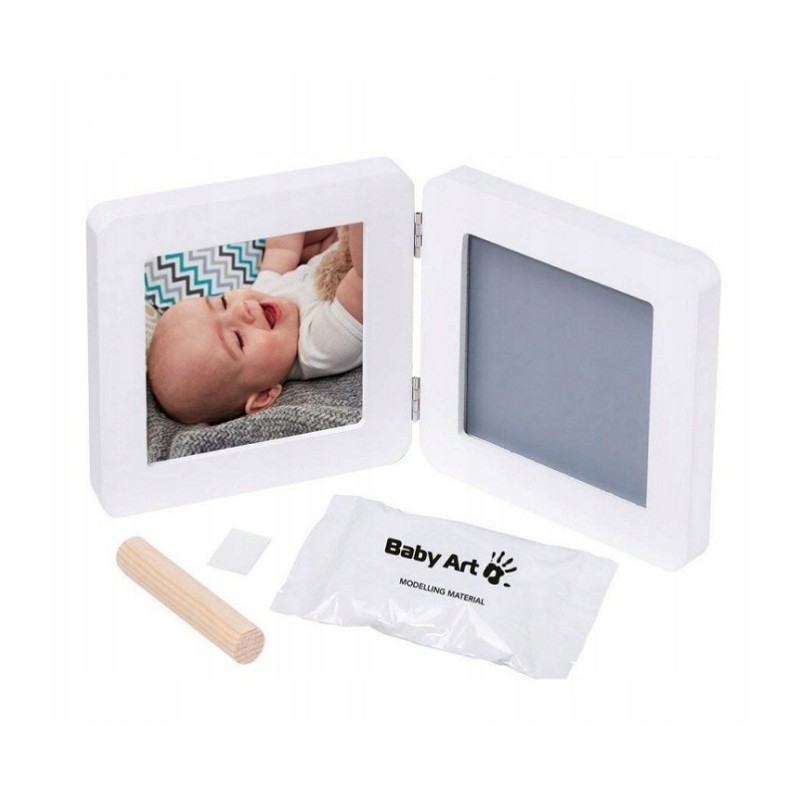 Baby Art Rámeček My Baby Touch Simple White Baby Art Rámeček My Baby Touch Simple White