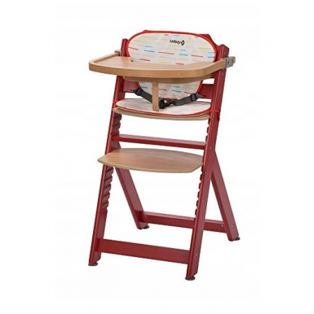 Safety 1st Timba Raspbery Red jídelní židlička s polstrovaním