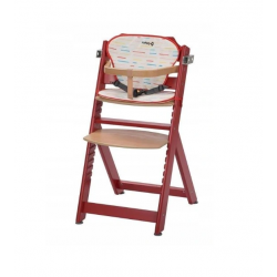 Safety 1st Timba Raspbery Red jídelní židlička s polstrovaním