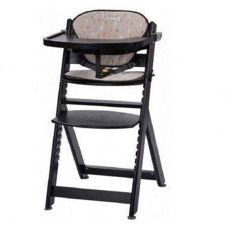 Safety 1st Timba deep black jídelní židlička s polstrovaním