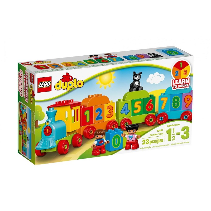 Lego Duplo 10847 Vláček s čísly
