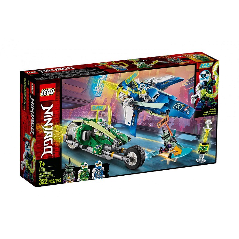Lego Ninjago 71709 Rychlá jízda s Jayem a Lloydem