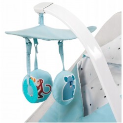 Kinderkraft Felio Kojenecké lehátko Light Blue