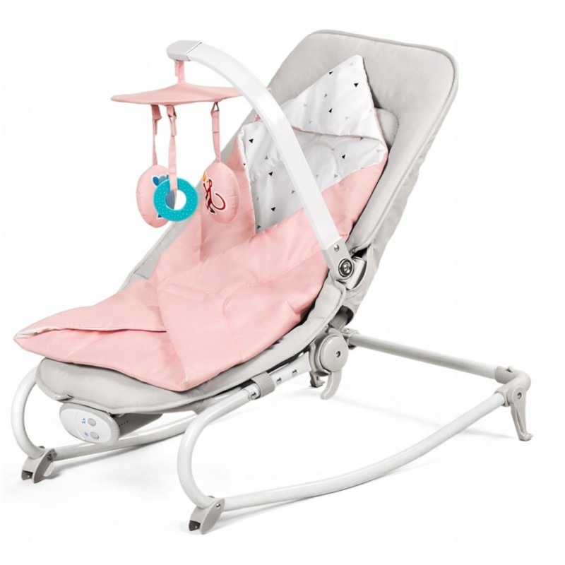 Kinderkraft Felio Kojenecké lehátko Light Pink