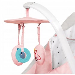 Kinderkraft Felio Kojenecké lehátko Light Pink