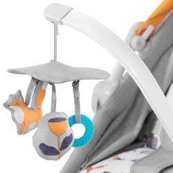Kinderkraft Unimo Kojenecké lehátko 5v1 Stone Grey 2019