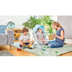 Kinderkraft Unimo Kojenecké lehátko 5v1 Stone Grey 2019