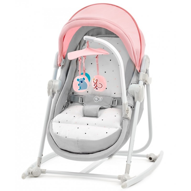 Kinderkraft Unimo Kojenecké lehátko 5v1 Pink 2019