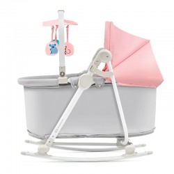 Kinderkraft Unimo Kojenecké lehátko 5v1 Pink 2019