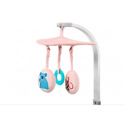 Kinderkraft Unimo Kojenecké lehátko 5v1 Pink 2019