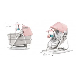 Kinderkraft Unimo Kojenecké lehátko 5v1 Pink 2019