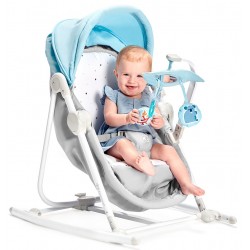Kinderkraft Unimo Kojenecké lehátko 5v1 Light Blue 2019