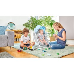 Kinderkraft Unimo Kojenecké lehátko 5v1 Light Blue 2019