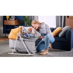 Kinderkraft Unimo Kojenecké lehátko 5v1 Light Blue 2019