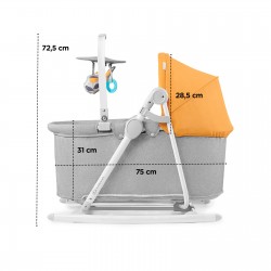 Kinderkraft Unimo Kojenecké lehátko 5v1 Light Blue 2019
