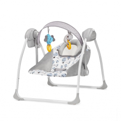 Kinderkraft houpací lehátko Flo 2v1 mint