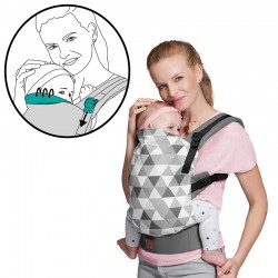 Kinderkraft Nosič dětí Nino Grey