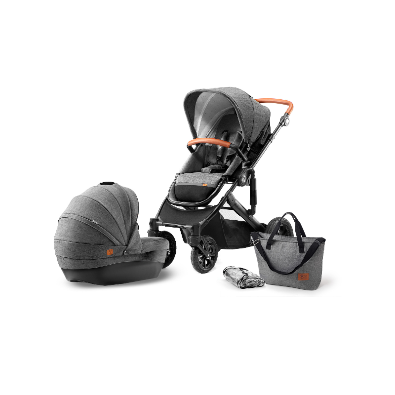 Kinderkraft Kombinovaný 2v1 Prime Grey 2019