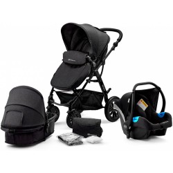 Kinderkraft Kombinovaný 3v1 Moov Black 2019