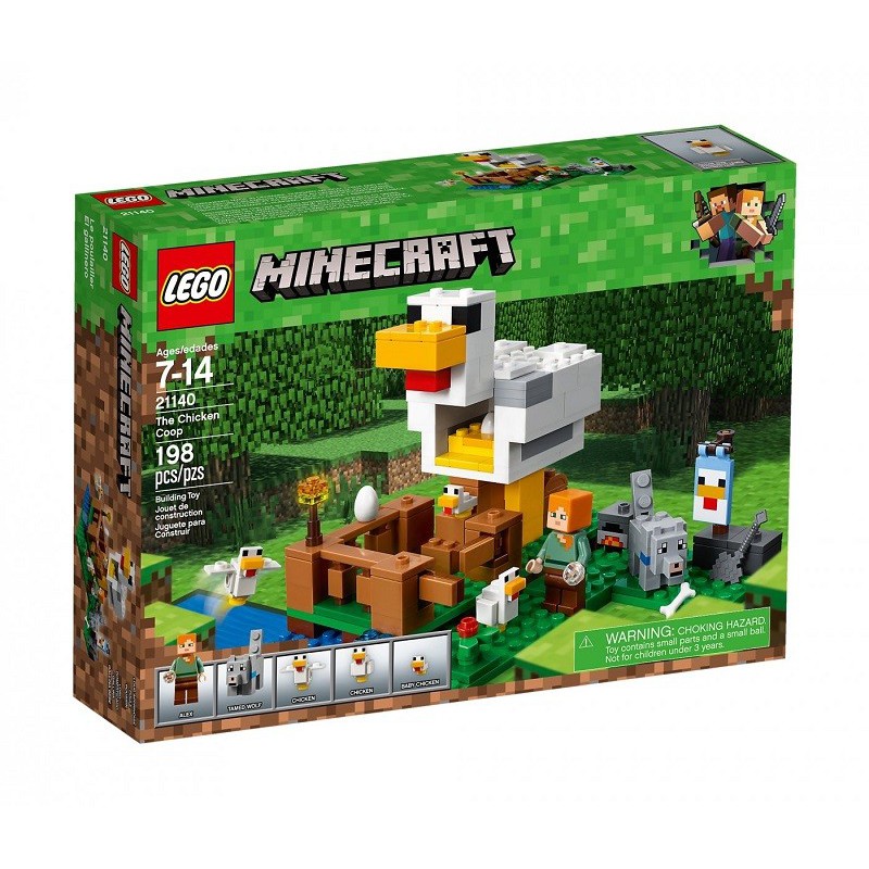 Lego Minecraft 21140 Kurník Lego Minecraft 21140 Kurník