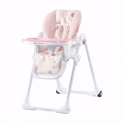 Kinderkraft Jídelní židlička Yummy Pink 2020