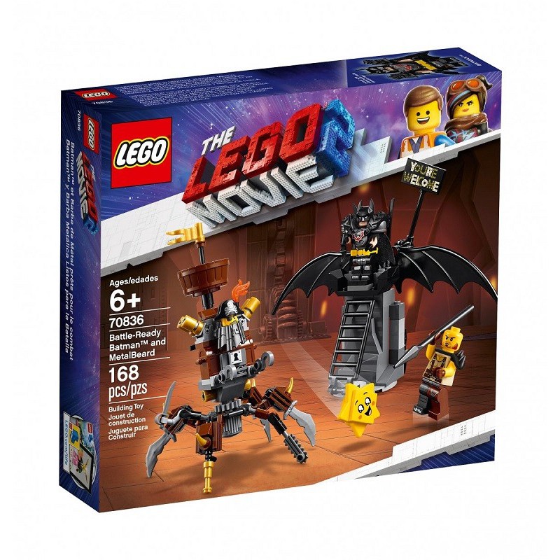 Lego Movie 70836 Batman a Kovovous připraveni k boji Lego Movie 70836 Batman a Kovovous připraveni k boji