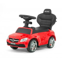 Milly Mally s vodící tyčí Mercedes Benz AMG C63 Coupe červené