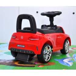 Milly Mally s vodící tyčí Mercedes Benz AMG C63 Coupe červené