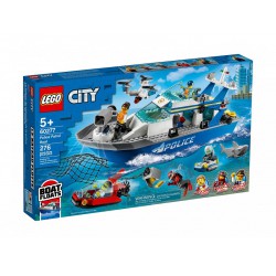LEGO City 60277 Policejní hlídková loď