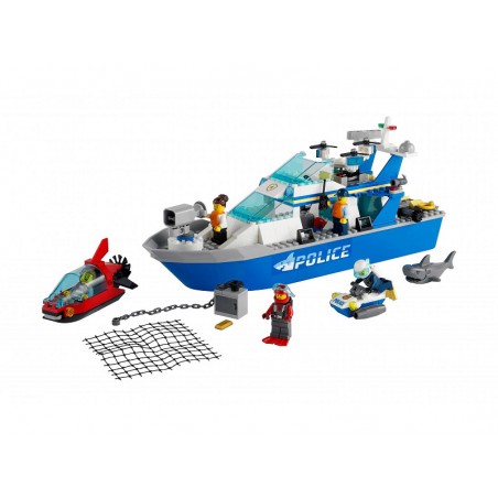 LEGO City 60277 Policejní hlídková loď