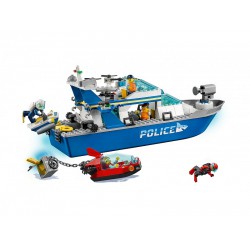 LEGO City 60277 Policejní hlídková loď