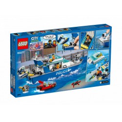 LEGO City 60277 Policejní hlídková loď