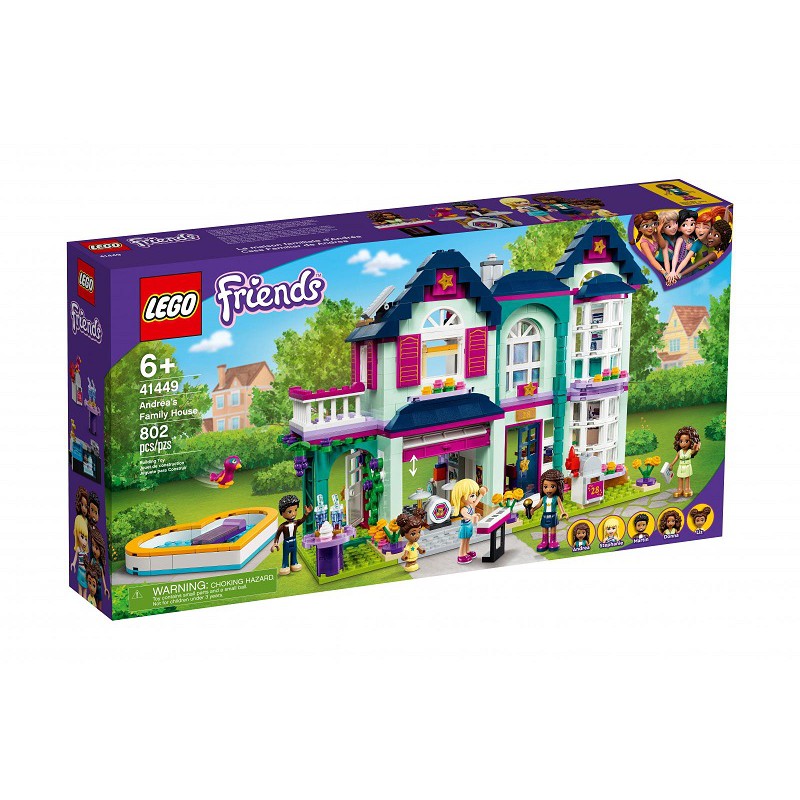 LEGO Friends 41449 Andrea a její rodinný dům