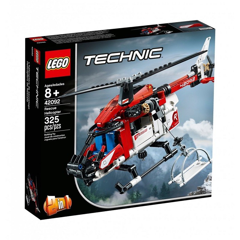 Lego TECHNIC 42092 Záchranářský vrtulník Lego TECHNIC 42092 Záchranářský vrtulník
