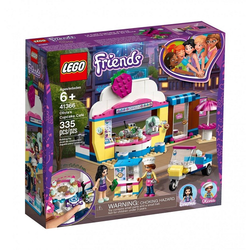 Lego Friends 41366 Olivia a kavárna s dortíky Lego Friends 41366 Olivia a kavárna s dortíky