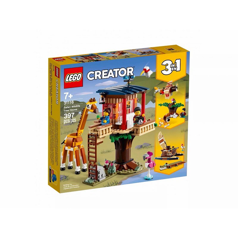 LEGO Creator 31116 Safari domek na stromě