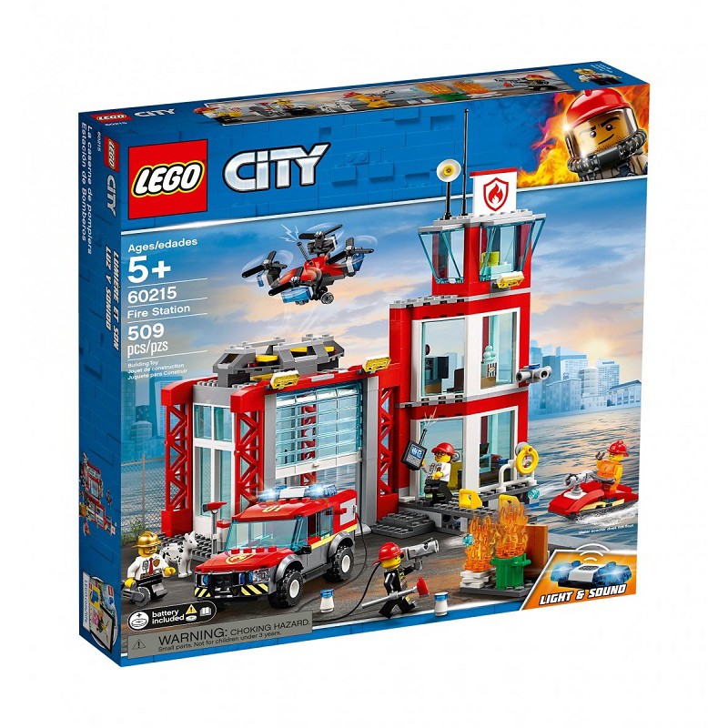 Lego City 60215 Hasičská stanice