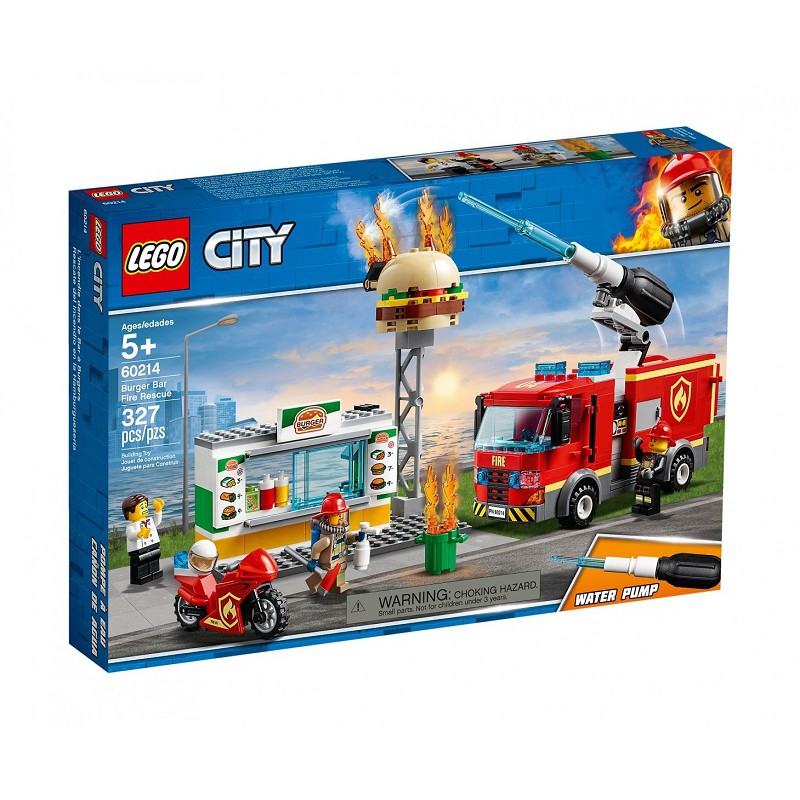 Lego City 60214 Záchrana burgrárny