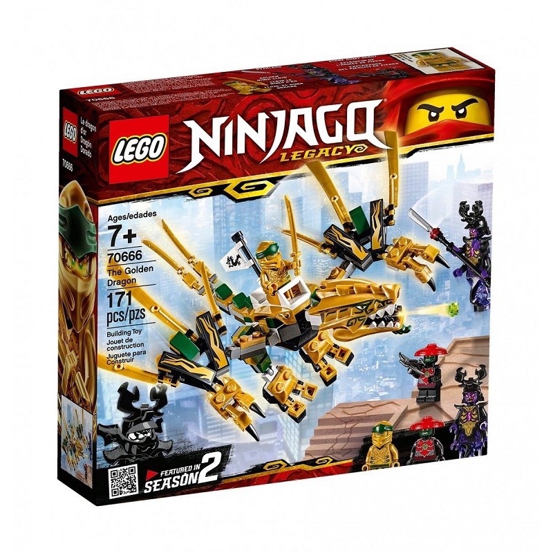 Lego Ninjago 70666 Zlatý drak Lego Ninjago 70666 Zlatý drak