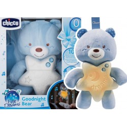 Chicco Goodnight bear svítící medvídek modrý