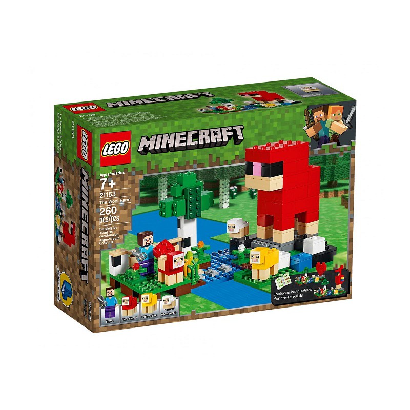 LEGO Minecraft 21153 Ovčí farma LEGO Minecraft 21153 Ovčí farma