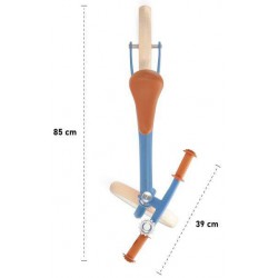 Kinderkraft odrážedlo Fly Plus Blue Sapphire