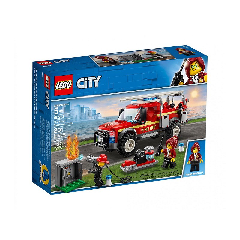 LEGO City 60231 Zásahový vůz velitelky hasičů LEGO City 60231 Zásahový vůz velitelky hasičů