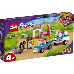 LEGO Friends 41441 Auto s přívěsem a výcvik koníka