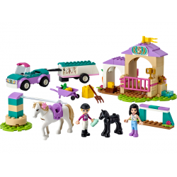 LEGO Friends 41441 Auto s přívěsem a výcvik koníka