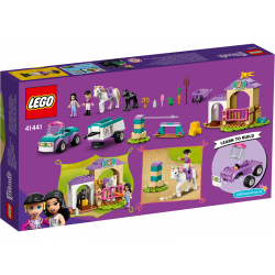 LEGO Friends 41441 Auto s přívěsem a výcvik koníka