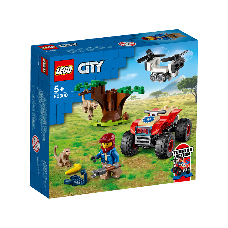 LEGO CITY 60300 Záchranářskáčtyřkolka do divočiny