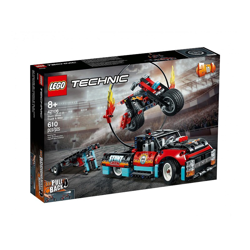LEGO TECHNIC 42106 Kaskadérská vozidla