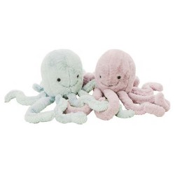 Teddykompaniet plyšová růžová chobotnice 2830