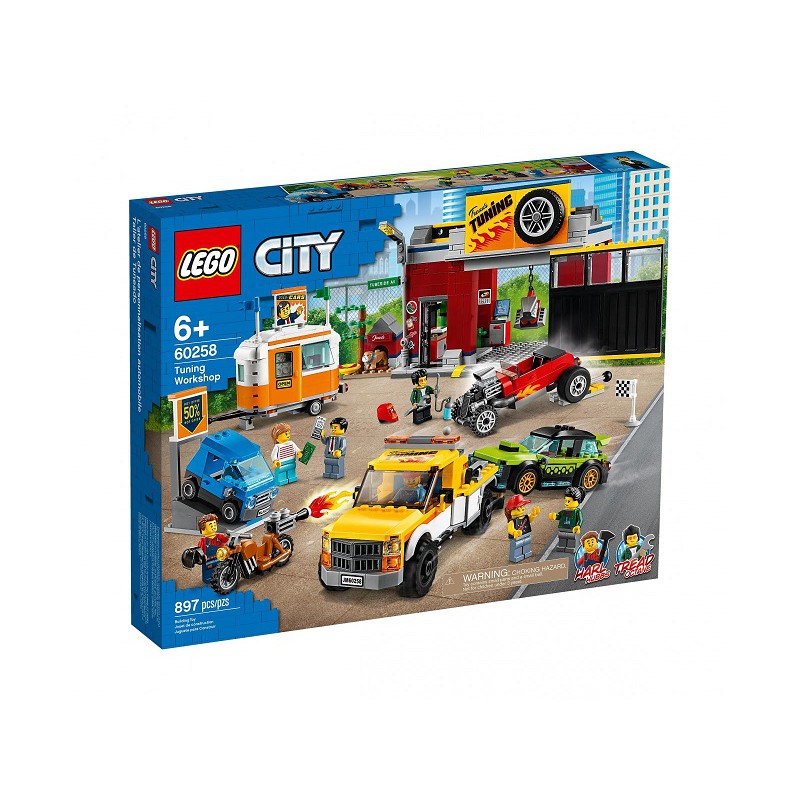 Lego City 60258 Tuningová dílna